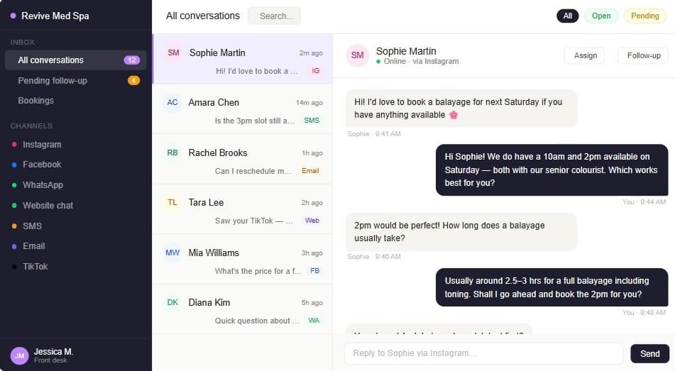 Inbox Screenshot